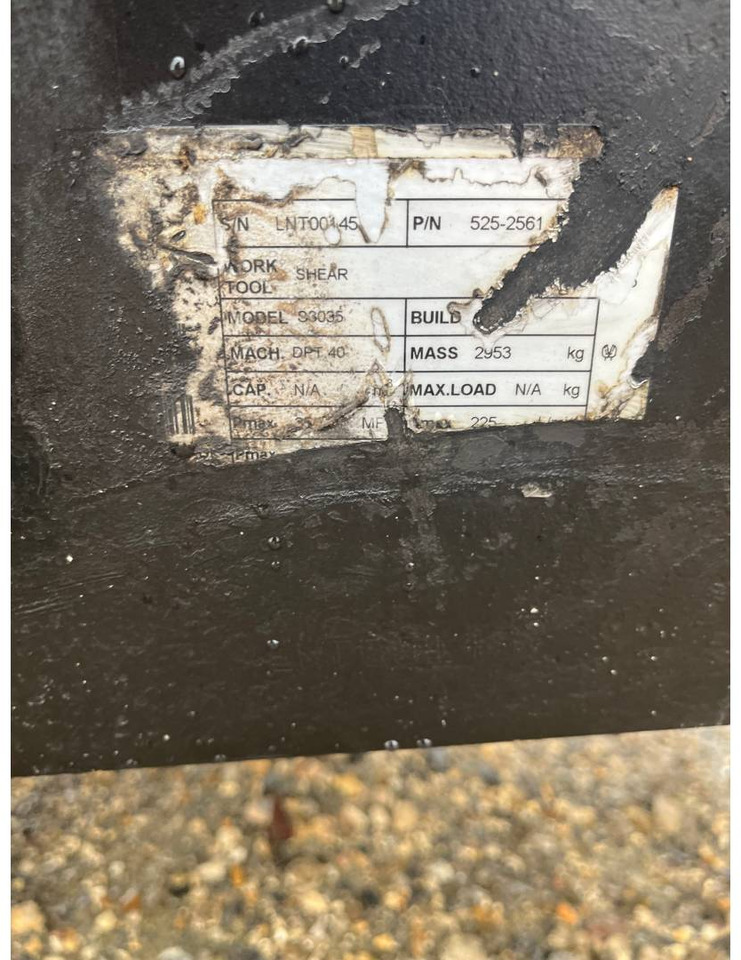 CAT CISAILLE/S3035/ - مقص الهدم: صورة 3 CAT CISAILLE/S3035/ - مقص الهدم: صورة 3