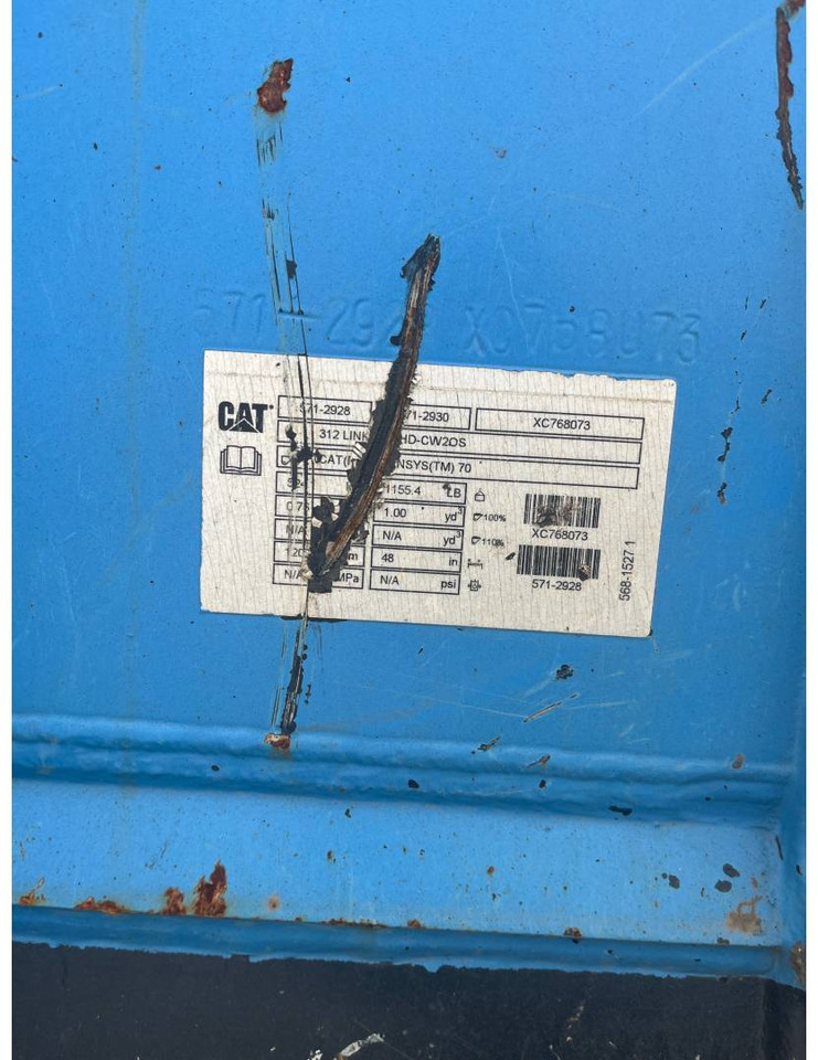 CAT CW20S/HD/1200MM/760L - بكت حفار: صورة 2 CAT CW20S/HD/1200MM/760L - بكت حفار: صورة 2