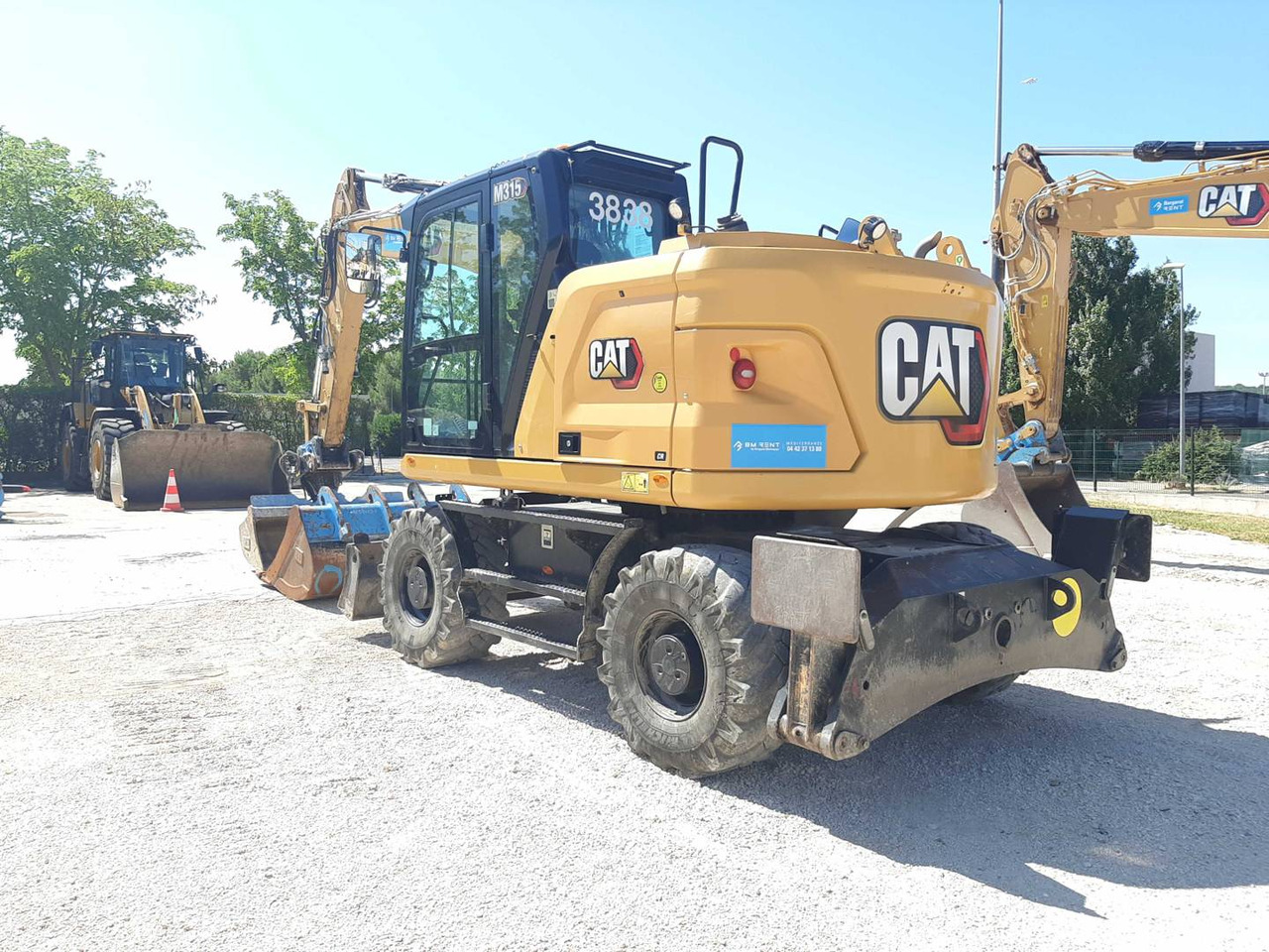 CAT M315 - حفارة دولاب: صورة 3 CAT M315 - حفارة دولاب: صورة 3
