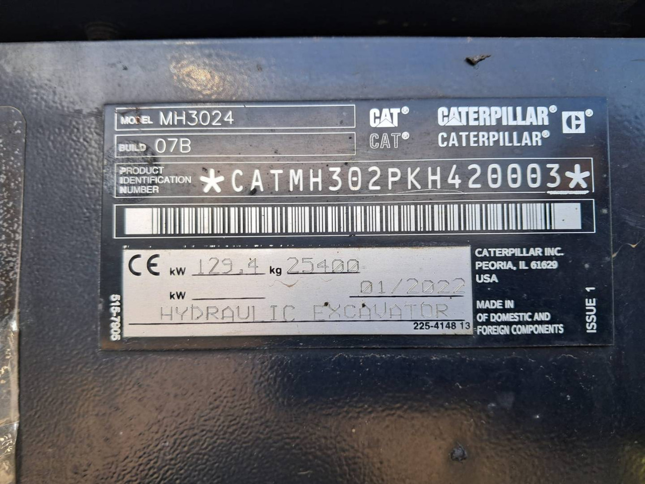 حفارة دولاب CAT MH3024: صورة 6