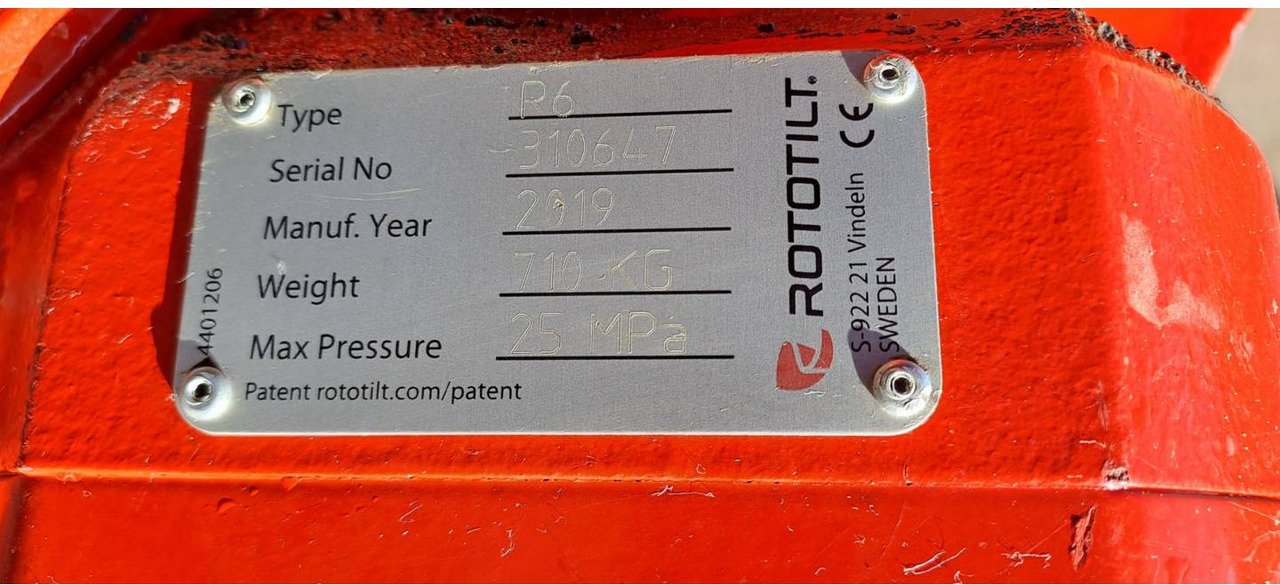 ROTOTILT R6/ROTOTILT/CW40S - مُلحق الحفار الدوار: صورة 2 ROTOTILT R6/ROTOTILT/CW40S - مُلحق الحفار الدوار: صورة 2