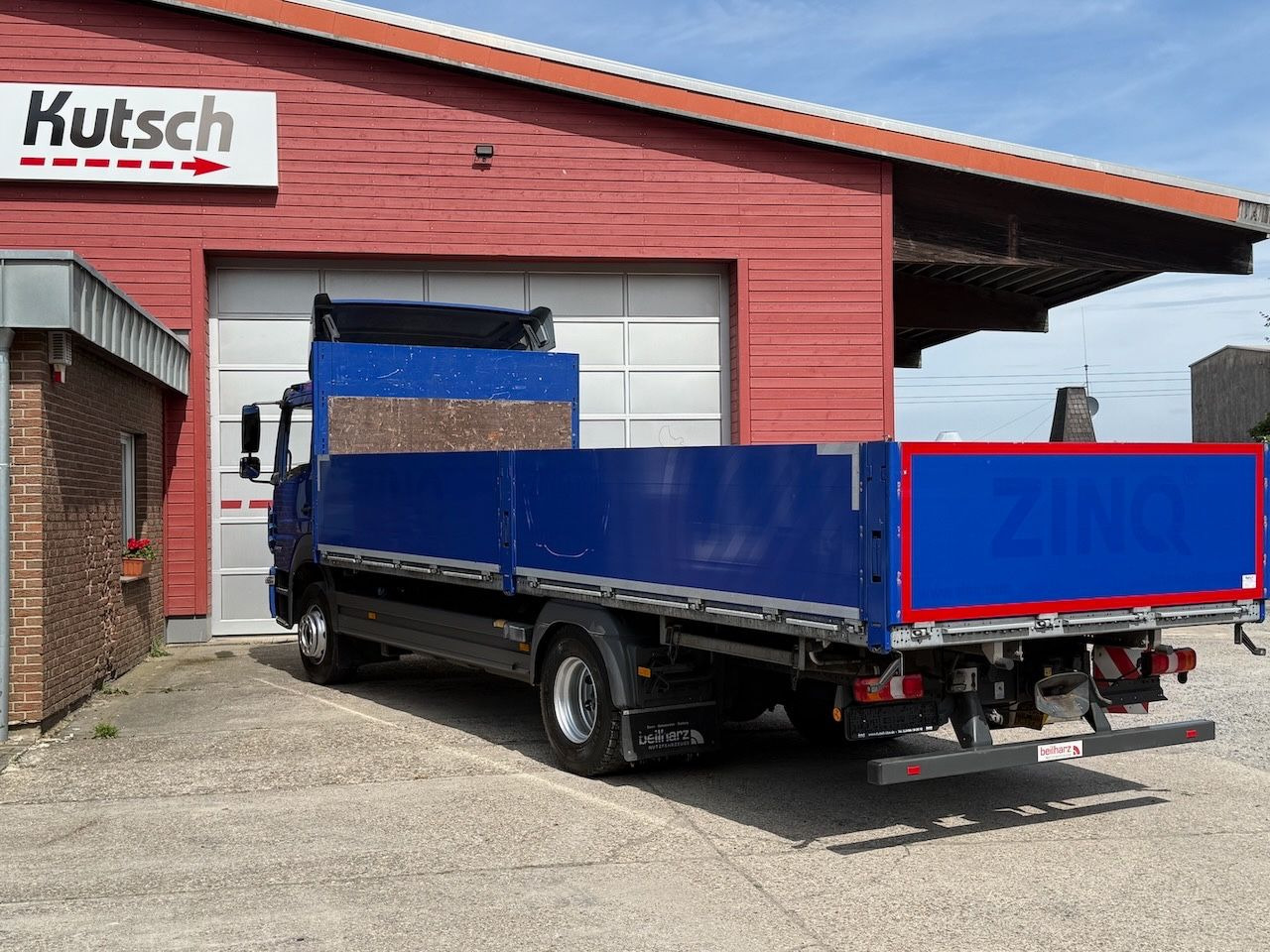 Mercedes-Benz MB Atego 1630L / 1530L offene Pritsche - شاحنات مسطحة: صورة 4 Mercedes-Benz MB Atego 1630L / 1530L offene Pritsche - شاحنات مسطحة: صورة 4