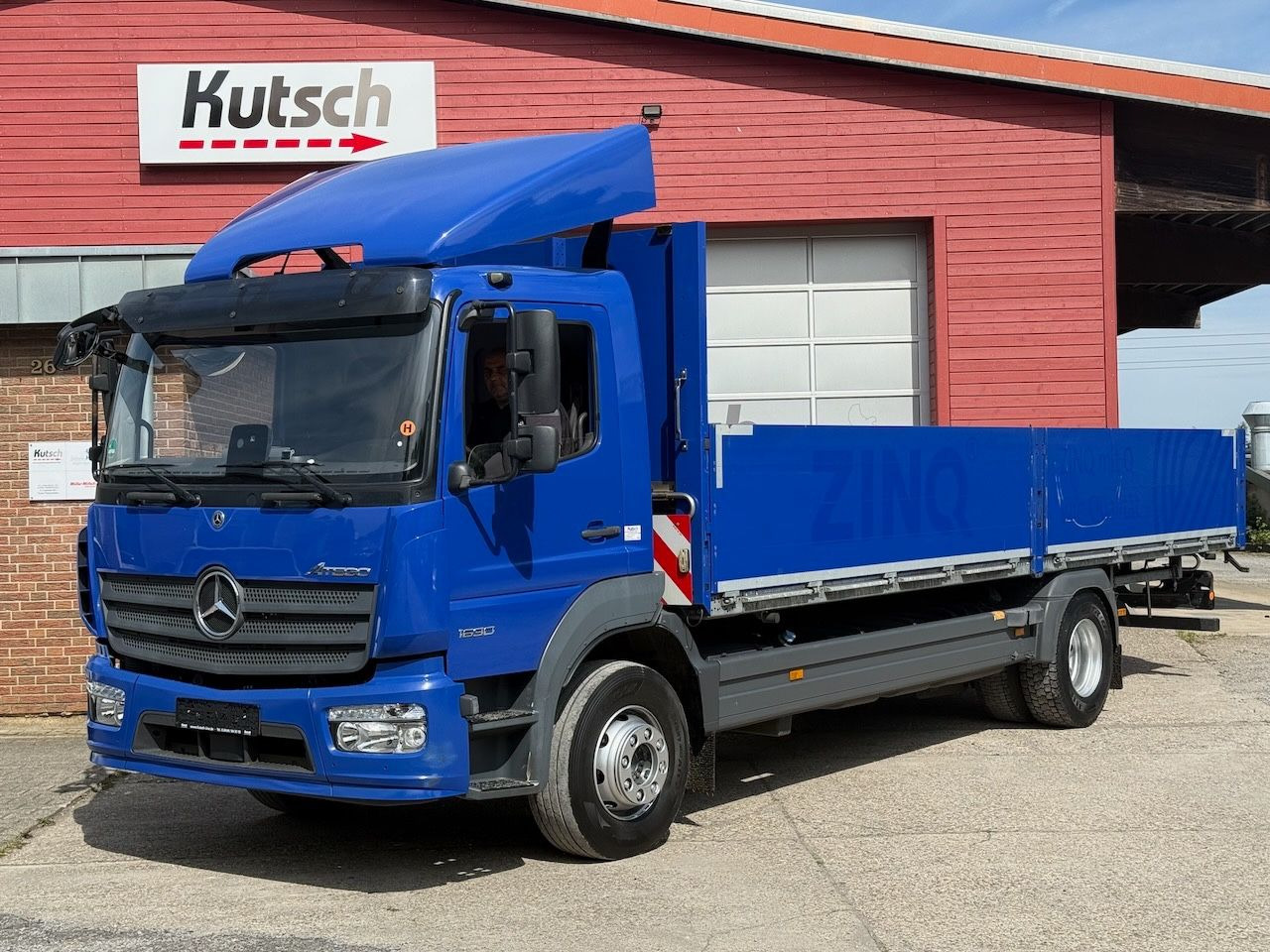 Mercedes-Benz MB Atego 1630L / 1530L offene Pritsche - شاحنات مسطحة: صورة 1 Mercedes-Benz MB Atego 1630L / 1530L offene Pritsche - شاحنات مسطحة: صورة 1