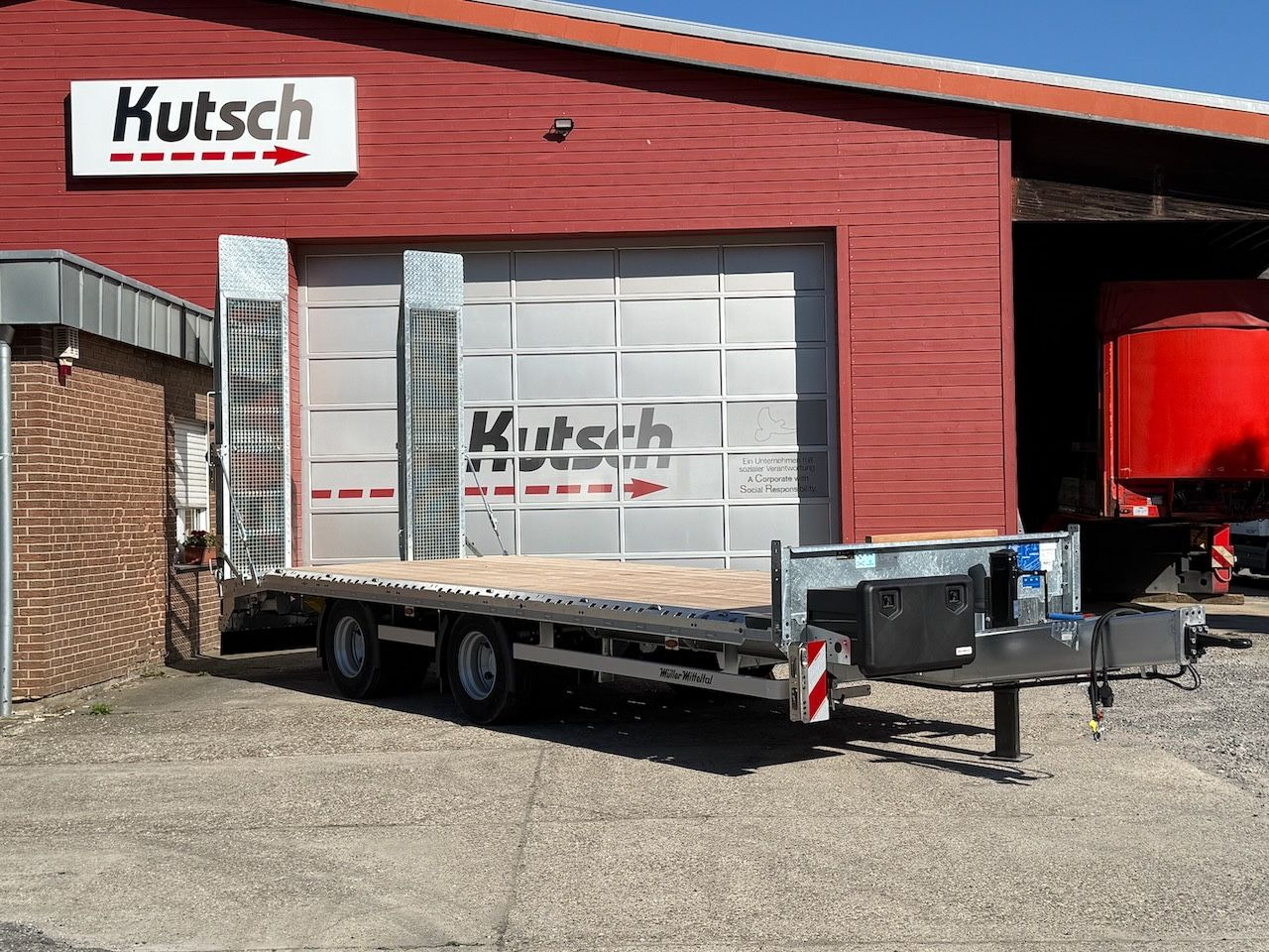 Müller-Mitteltal ETÜ-TA-R 21 Tieflader 7m, luftgefedert, LED - مقطورات مسطحة: صورة 2 Müller-Mitteltal ETÜ-TA-R 21 Tieflader 7m, luftgefedert, LED - مقطورات مسطحة: صورة 2