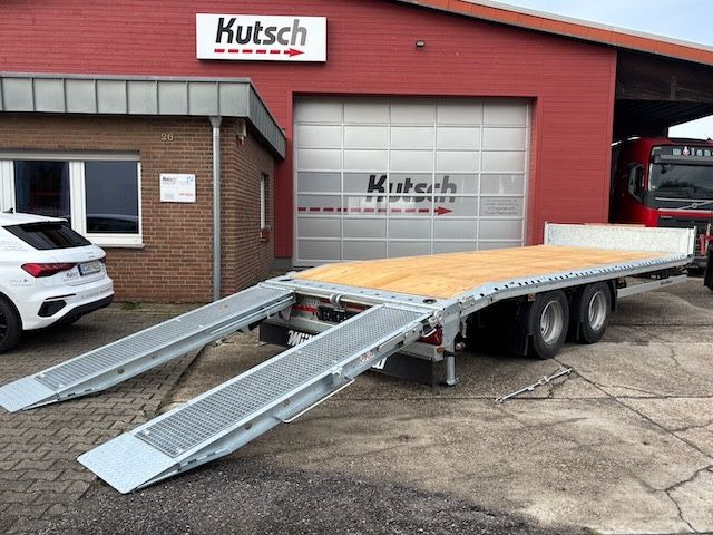 Müller-Mitteltal ETÜTAR 14,4 Plateau, LED Runduml. Containerver - مقطورة مسطحة منخفضة: صورة 2 Müller-Mitteltal ETÜTAR 14,4 Plateau, LED Runduml. Containerver - مقطورة مسطحة منخفضة: صورة 2