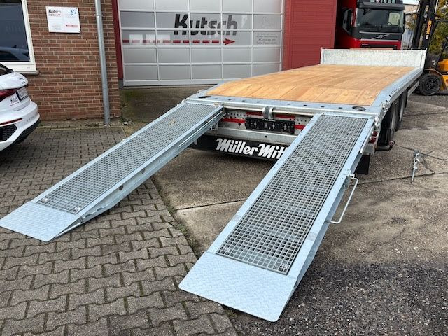 Müller-Mitteltal ETÜTAR 14,4 Plateau, LED Runduml. Containerver - مقطورة مسطحة منخفضة: صورة 3 Müller-Mitteltal ETÜTAR 14,4 Plateau, LED Runduml. Containerver - مقطورة مسطحة منخفضة: صورة 3