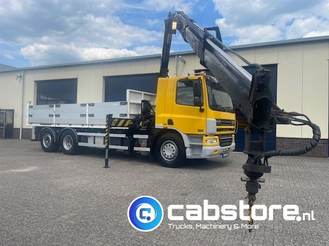 DAF CF 75.310 FAN 6x2 Euro 5 - MANUAL - Bouwjaar 2008 - Kipper - Palfinger PK 15002 Performance - Km 550.899 - Good condition! - شاحنة قلاب, شاحنة كرين: صورة 3 DAF CF 75.310 FAN 6x2 Euro 5 - MANUAL - Bouwjaar 2008 - Kipper - Palfinger PK 15002 Performance - Km 550.899 - Good condition! - شاحنة قلاب, شاحنة كرين: صورة 3