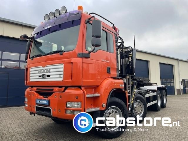 MAN TGA 41.440 8X4 BB Palfinger Epsilon Z-Kraan bouwjaar 2011 + NCH 30 Ton's Kabel-containersyteem - Handgeschakeld - Bouwjaar 2007 - Km 582.782 - شاحنة - نظام الكابلات, شاحنة كرين: صورة 2 MAN TGA 41.440 8X4 BB Palfinger Epsilon Z-Kraan bouwjaar 2011 + NCH 30 Ton's Kabel-containersyteem - Handgeschakeld - Bouwjaar 2007 - Km 582.782 - شاحنة - نظام الكابلات, شاحنة كرين: صورة 2