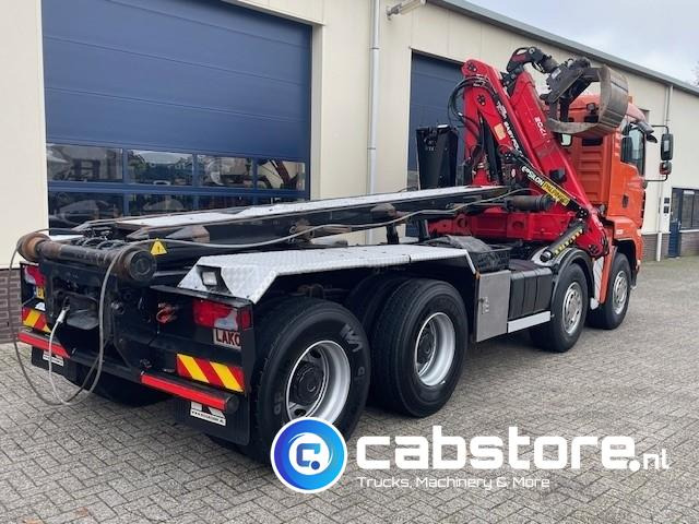 MAN TGA 41.440 8X4 BB Palfinger Epsilon Z-Kraan bouwjaar 2011 + NCH 30 Ton's Kabel-containersyteem - Handgeschakeld - Bouwjaar 2007 - Km 582.782 - شاحنة - نظام الكابلات, شاحنة كرين: صورة 4 MAN TGA 41.440 8X4 BB Palfinger Epsilon Z-Kraan bouwjaar 2011 + NCH 30 Ton's Kabel-containersyteem - Handgeschakeld - Bouwjaar 2007 - Km 582.782 - شاحنة - نظام الكابلات, شاحنة كرين: صورة 4