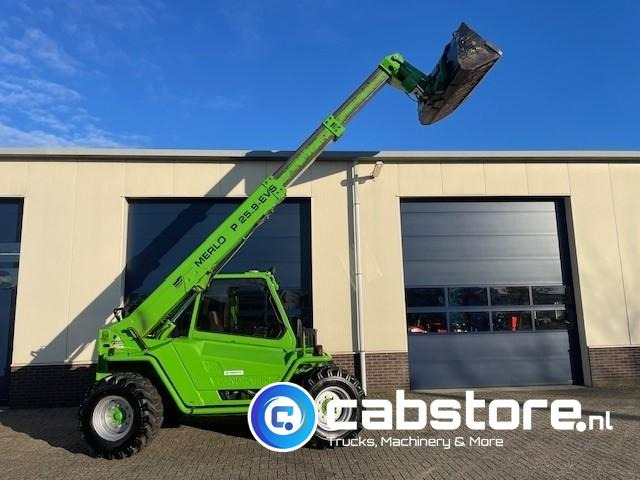 Merlo P25 9EVS Starre Verreiker - Bouwjaar 1994 - Urenstand tacho 8171 - Laadschop + palletvorken - 4x4x4 - Perkins Diesel - رافعة تلسكوبية: صورة 4 Merlo P25 9EVS Starre Verreiker - Bouwjaar 1994 - Urenstand tacho 8171 - Laadschop + palletvorken - 4x4x4 - Perkins Diesel - رافعة تلسكوبية: صورة 4