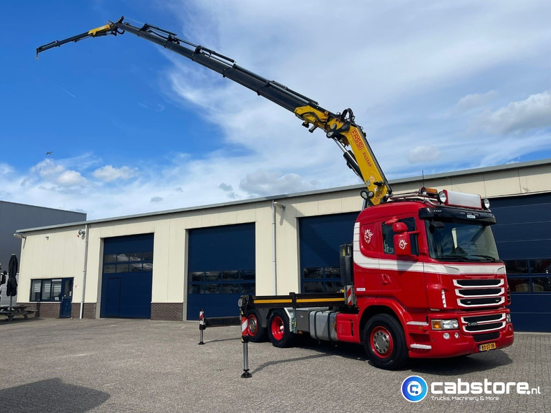 Scania G 400 A 6X2*4 HNA Euro 5 - Handgeschakeld - FASSI F455XP + JIP Autolaadkraan - Bouwjaar 2010 - Km 748.730 - Very good condition !! - وحدة جر: صورة 2 Scania G 400 A 6X2*4 HNA Euro 5 - Handgeschakeld - FASSI F455XP + JIP Autolaadkraan - Bouwjaar 2010 - Km 748.730 - Very good condition !! - وحدة جر: صورة 2