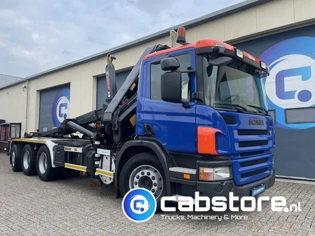 Scania P380 LB 8x4*4 HNA Euro 5 - HIAB 211 E-3 Hipro Crane with remote control + Multilift XR26S61 Hooklift - Year 2009 - Km 336.501 !! - Good condition - شاحنة ذات خطاف, شاحنة كرين: صورة 1 Scania P380 LB 8x4*4 HNA Euro 5 - HIAB 211 E-3 Hipro Crane with remote control + Multilift XR26S61 Hooklift - Year 2009 - Km 336.501 !! - Good condition - شاحنة ذات خطاف, شاحنة كرين: صورة 1