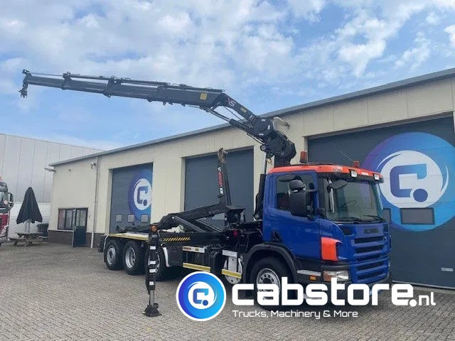 Scania P380 LB 8x4*4 HNA Euro 5 - HIAB 211 E-3 Hipro Crane with remote control + Multilift XR26S61 Hooklift - Year 2009 - Km 336.501 !! - Good condition - شاحنة ذات خطاف, شاحنة كرين: صورة 2 Scania P380 LB 8x4*4 HNA Euro 5 - HIAB 211 E-3 Hipro Crane with remote control + Multilift XR26S61 Hooklift - Year 2009 - Km 336.501 !! - Good condition - شاحنة ذات خطاف, شاحنة كرين: صورة 2
