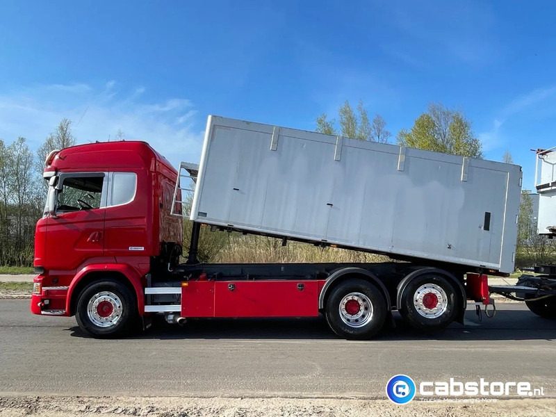 Scania R450 LB6X2*4HNB Euro 6 - Year 2016 - RETARDER - ALUMINIUM kipper + FLOOR kipper aanhangwagen - Good Condition !! - شاحنة قلاب: صورة 5 Scania R450 LB6X2*4HNB Euro 6 - Year 2016 - RETARDER - ALUMINIUM kipper + FLOOR kipper aanhangwagen - Good Condition !! - شاحنة قلاب: صورة 5