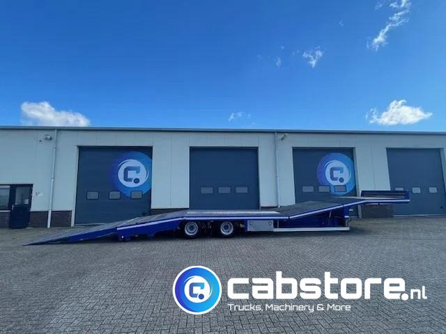 TURBO'S HOET SC22AA 2-assige oprij trailer Machine transporter - Uitschuif ramp !! - Year 2017 - Good condition - - نصف مقطورة نقل السيارات: صورة 3 TURBO'S HOET SC22AA 2-assige oprij trailer Machine transporter - Uitschuif ramp !! - Year 2017 - Good condition - - نصف مقطورة نقل السيارات: صورة 3