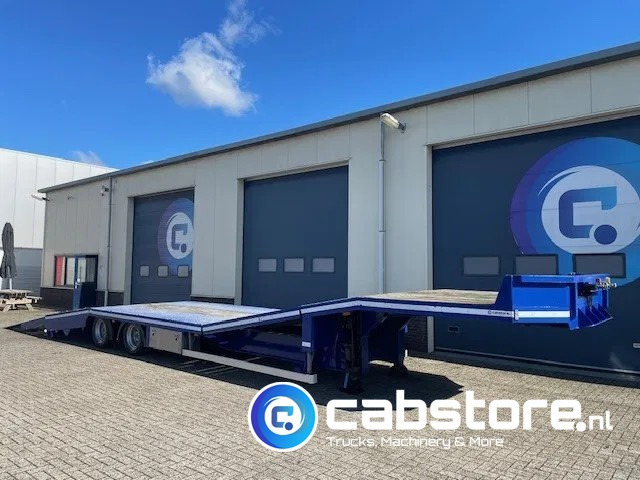 TURBO'S HOET SC22AA 2-assige oprij trailer Machine transporter - Uitschuif ramp !! - Year 2017 - Good condition - - نصف مقطورة نقل السيارات: صورة 2 TURBO'S HOET SC22AA 2-assige oprij trailer Machine transporter - Uitschuif ramp !! - Year 2017 - Good condition - - نصف مقطورة نقل السيارات: صورة 2