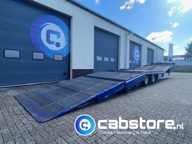 TURBO'S HOET SC22AA 2-assige oprij trailer Machine transporter - Uitschuif ramp !! - Year 2017 - Good condition - - نصف مقطورة نقل السيارات: صورة 4 TURBO'S HOET SC22AA 2-assige oprij trailer Machine transporter - Uitschuif ramp !! - Year 2017 - Good condition - - نصف مقطورة نقل السيارات: صورة 4