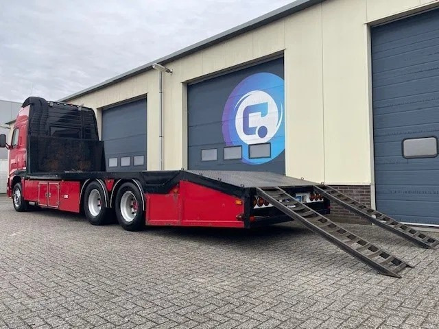 Volvo FH 12.460 6x2R Euro 3 - Oprijwagen - Machinetransporter - Year 2002 - APK tot 11-2025 - MANUAL - NL Truck - شاحنة نقل سيارات شاحنة: صورة 3 Volvo FH 12.460 6x2R Euro 3 - Oprijwagen - Machinetransporter - Year 2002 - APK tot 11-2025 - MANUAL - NL Truck - شاحنة نقل سيارات شاحنة: صورة 3