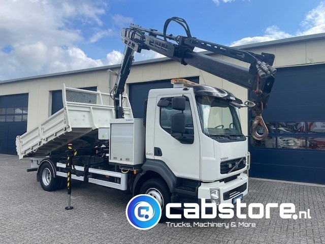 Volvo FL 240 4x2 Euro 5 - Kipper - MKG HLK 45 a2 Autolaadkraan - Bouwjaar 2012 - APK 18-10-2025 - ORIGINAL Km 35.640 !!!! - Good condition !! - شاحنة كرين: صورة 3 Volvo FL 240 4x2 Euro 5 - Kipper - MKG HLK 45 a2 Autolaadkraan - Bouwjaar 2012 - APK 18-10-2025 - ORIGINAL Km 35.640 !!!! - Good condition !! - شاحنة كرين: صورة 3