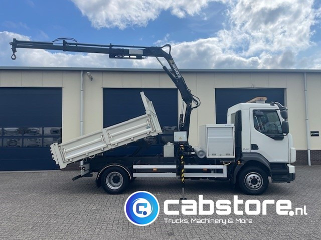 Volvo FL 240 4x2 Euro 5 - Kipper - MKG HLK 45 a2 Autolaadkraan - Bouwjaar 2012 - APK 18-10-2025 - ORIGINAL Km 35.640 !!!! - Good condition !! - شاحنة كرين: صورة 2 Volvo FL 240 4x2 Euro 5 - Kipper - MKG HLK 45 a2 Autolaadkraan - Bouwjaar 2012 - APK 18-10-2025 - ORIGINAL Km 35.640 !!!! - Good condition !! - شاحنة كرين: صورة 2