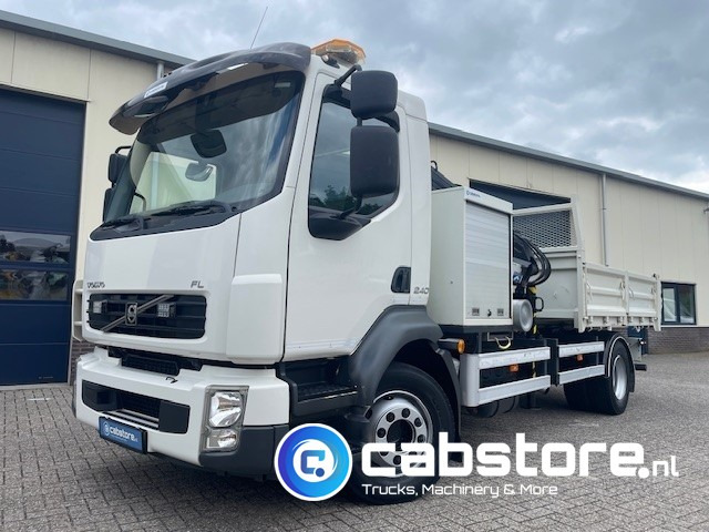 Volvo FL 240 4x2 Euro 5 - Kipper - MKG HLK 45 a2 Autolaadkraan - Bouwjaar 2012 - APK 18-10-2025 - ORIGINAL Km 35.640 !!!! - Good condition !! - شاحنة قلاب, شاحنة كرين: صورة 5 Volvo FL 240 4x2 Euro 5 - Kipper - MKG HLK 45 a2 Autolaadkraan - Bouwjaar 2012 - APK 18-10-2025 - ORIGINAL Km 35.640 !!!! - Good condition !! - شاحنة قلاب, شاحنة كرين: صورة 5