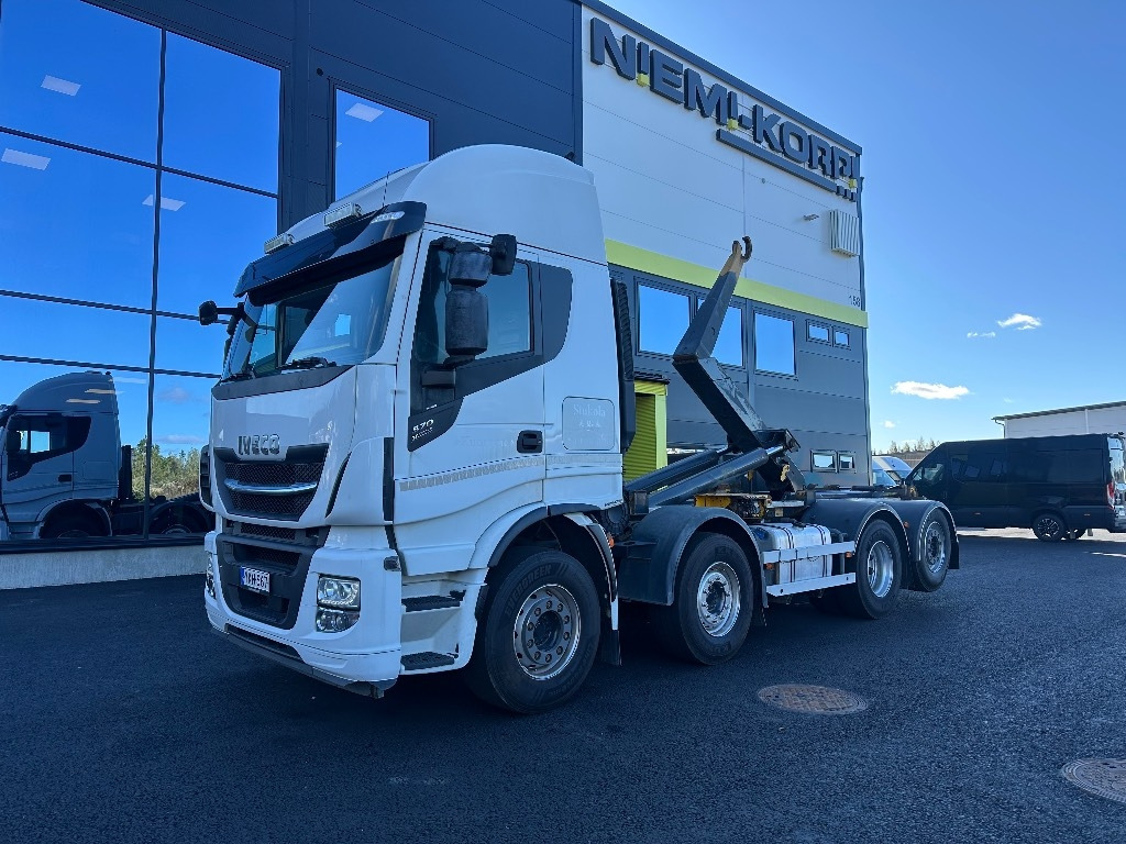 Iveco X-Way AS35S560 8x2 - شاحنة ذات خطاف: صورة 1 Iveco X-Way AS35S560 8x2 - شاحنة ذات خطاف: صورة 1