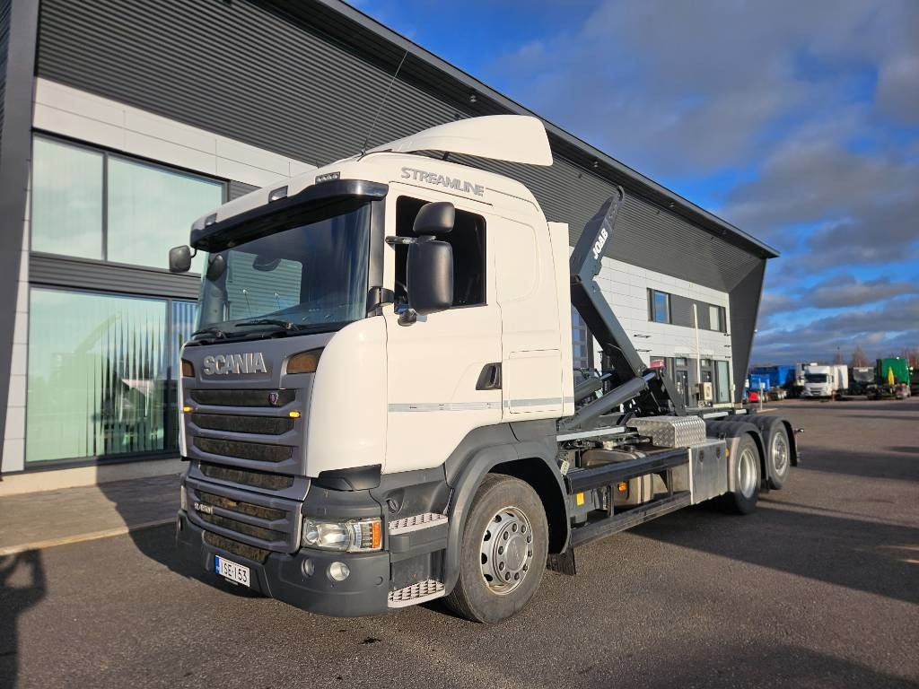 Scania R 450 6x2*4 - شاحنة ذات خطاف: صورة 1 Scania R 450 6x2*4 - شاحنة ذات خطاف: صورة 1