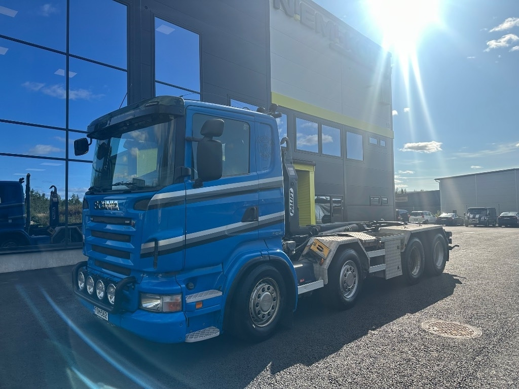 Scania R420 8X4/4 - شاحنة ذات خطاف: صورة 1 Scania R420 8X4/4 - شاحنة ذات خطاف: صورة 1
