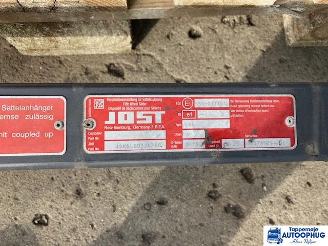 Scania JOST skammel flytbar - آليات: صورة 5 Scania JOST skammel flytbar - آليات: صورة 5