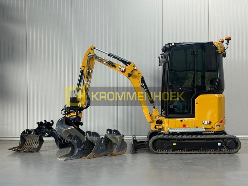 Caterpillar 302 CR Vol opties !! Engcon Draaikantelstuk - حفارة مُصَّغرة: صورة 1 Caterpillar 302 CR Vol opties !! Engcon Draaikantelstuk - حفارة مُصَّغرة: صورة 1