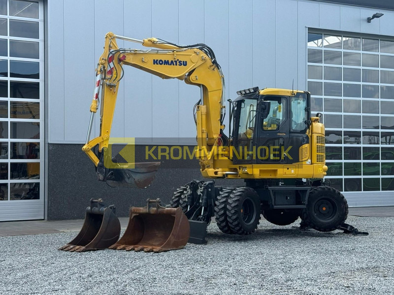 Komatsu PW 118 MR-11 - حفارة دولاب: صورة 1 Komatsu PW 118 MR-11 - حفارة دولاب: صورة 1