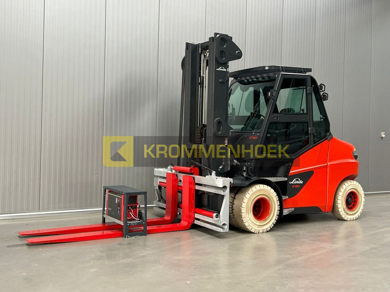 Linde E 80-900 - رافعة شوكية كهربائية: صورة 2 Linde E 80-900 - رافعة شوكية كهربائية: صورة 2