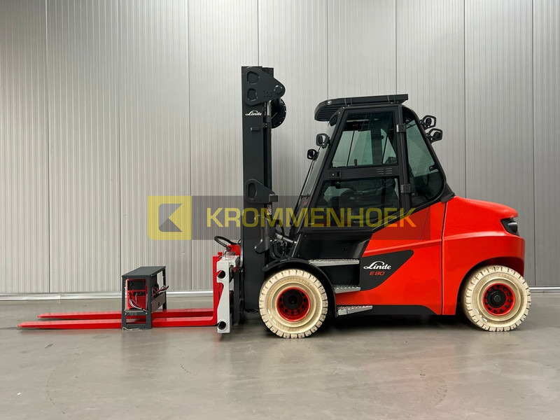 Linde E 80-900 - رافعة شوكية كهربائية: صورة 1 Linde E 80-900 - رافعة شوكية كهربائية: صورة 1