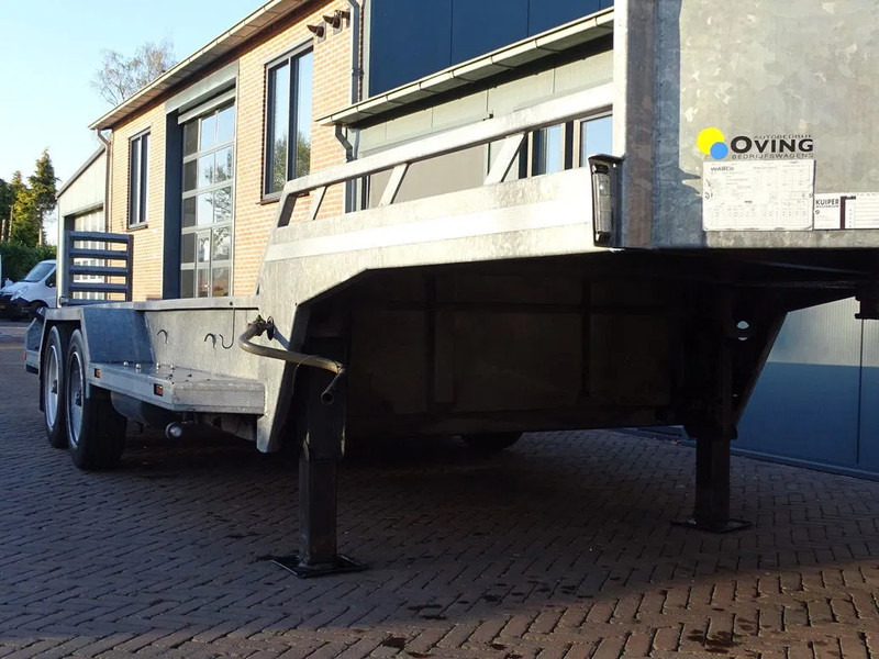 Kuiper 8 Tons Be Oplegger 670x195 laadvloerhoogte 50 cm - عربة منخفضة مسطحة نصف مقطورة: صورة 4 Kuiper 8 Tons Be Oplegger 670x195 laadvloerhoogte 50 cm - عربة منخفضة مسطحة نصف مقطورة: صورة 4