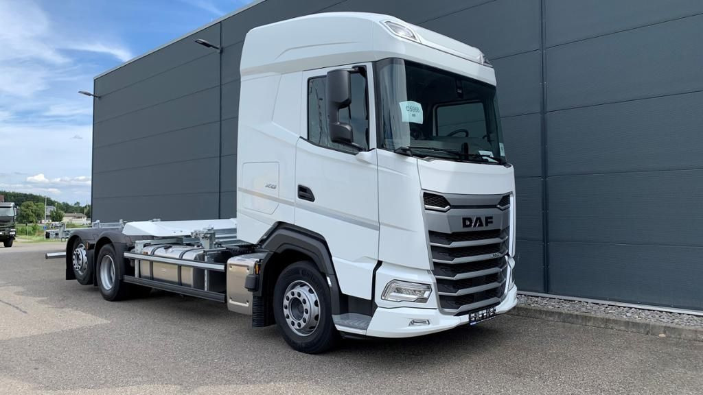DAF XG 480 FAN 6X2 Multiwechsler 1120-1320 mm 2xAHK - شاحنات الحاويات / جسم علوي قابل للتغيير شاحنة: صورة 1 DAF XG 480 FAN 6X2 Multiwechsler 1120-1320 mm 2xAHK - شاحنات الحاويات / جسم علوي قابل للتغيير شاحنة: صورة 1