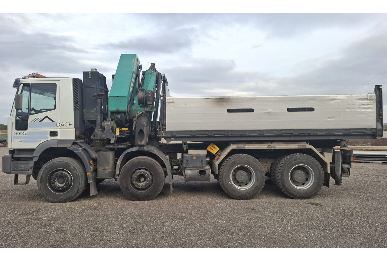 IVECO 480 EUROTRAKKER 8x4/TÜV/Palfinger PK 44002 G/MEILLER - شاحنة كرين: صورة 1 IVECO 480 EUROTRAKKER 8x4/TÜV/Palfinger PK 44002 G/MEILLER - شاحنة كرين: صورة 1