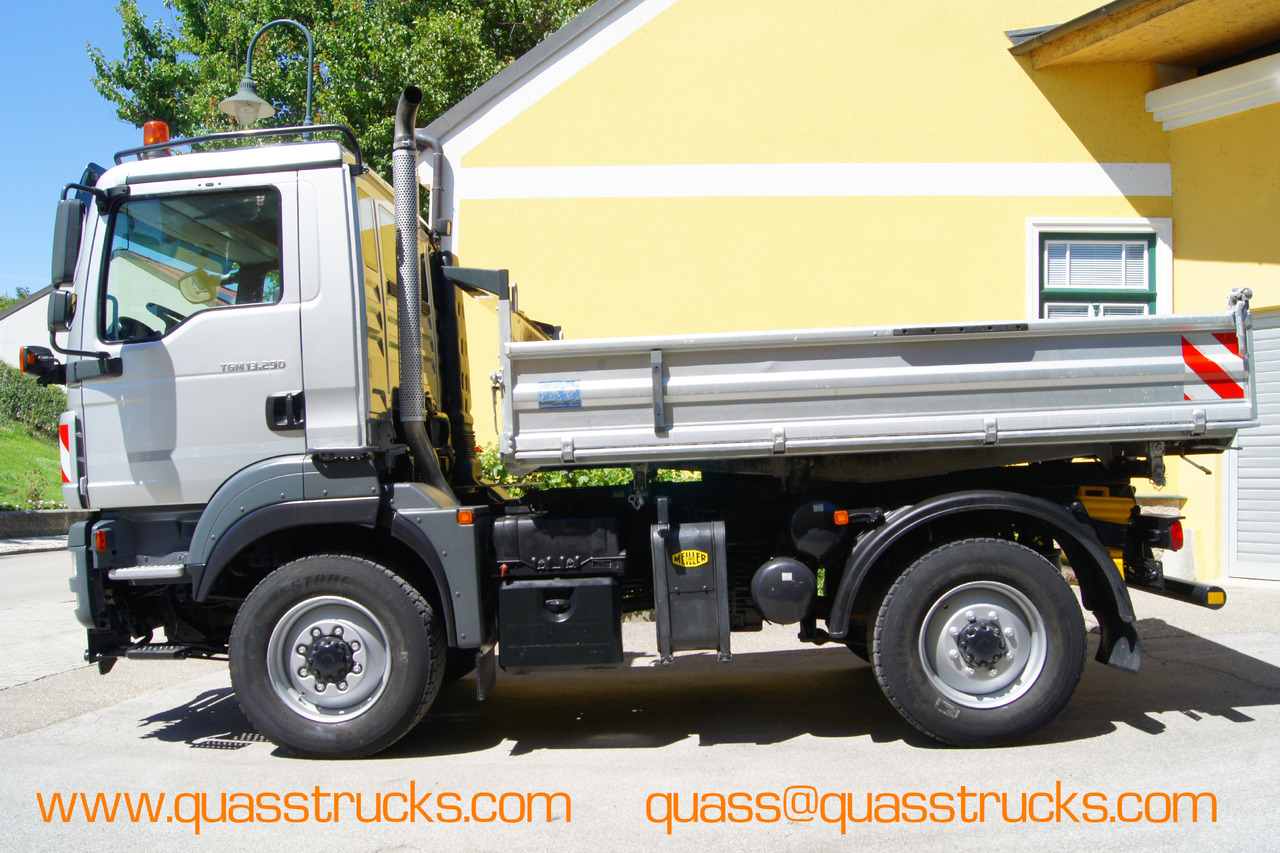 MAN TGM 13.290/4x4/TÜV/Euro 5/einzelbereift/Winterdienst - شاحنة قلاب: صورة 2 MAN TGM 13.290/4x4/TÜV/Euro 5/einzelbereift/Winterdienst - شاحنة قلاب: صورة 2