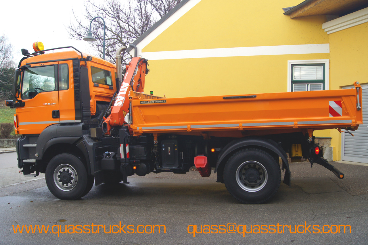 MAN TGS 18.320 BL 4x4/ TÜV/ ATLAS 65.2/ MEILLER/Winterdienst - شاحنة قلاب, شاحنة كرين: صورة 2 MAN TGS 18.320 BL 4x4/ TÜV/ ATLAS 65.2/ MEILLER/Winterdienst - شاحنة قلاب, شاحنة كرين: صورة 2