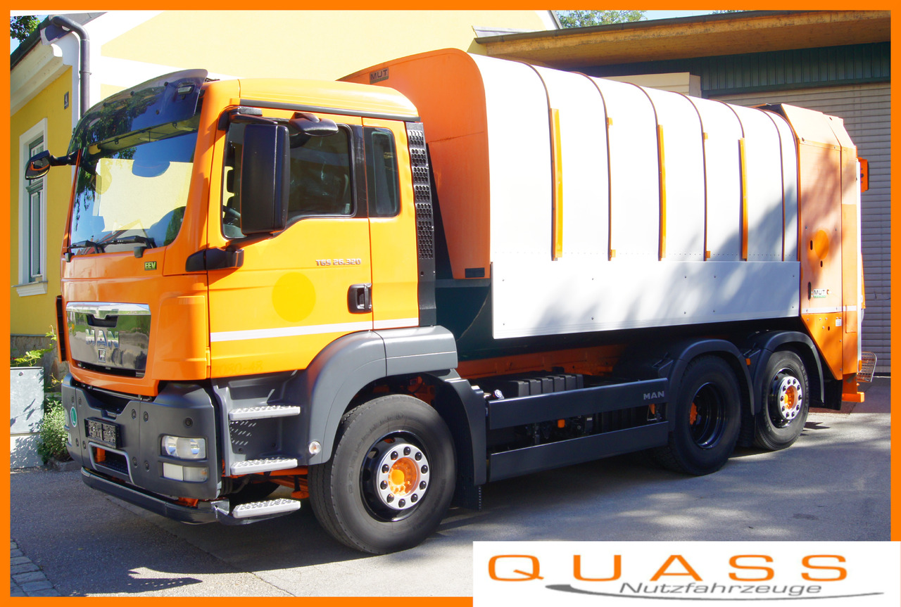 MAN TGS 26.320 BL 6x2-2/Euro 5/MUT FAUN Rotopress/ZOELLER - شاحنة النفايات: صورة 1 MAN TGS 26.320 BL 6x2-2/Euro 5/MUT FAUN Rotopress/ZOELLER - شاحنة النفايات: صورة 1