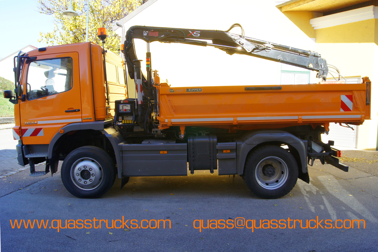 MERCEDES-BENZ ATEGO 1624 4x4/TÜV/Euro 5/HIAB/MEILLER/Winterdienst/Streuer/Schneepflug - شاحنة قلاب, شاحنة كرين: صورة 4 MERCEDES-BENZ ATEGO 1624 4x4/TÜV/Euro 5/HIAB/MEILLER/Winterdienst/Streuer/Schneepflug - شاحنة قلاب, شاحنة كرين: صورة 4