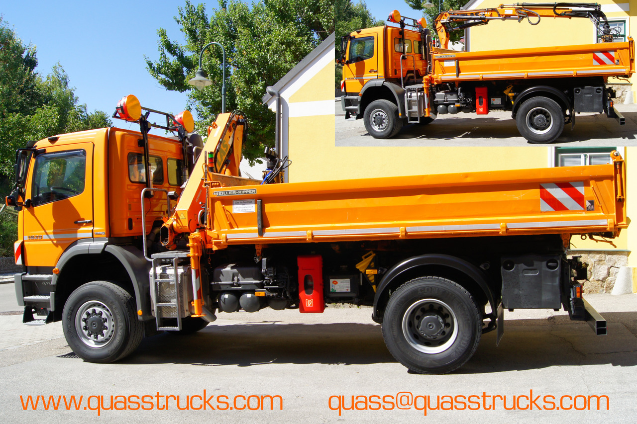 MERCEDES-BENZ AXOR 1829 4x4/EURO 5/ATLAS 65.2/MEILLER/Winterdienst - شاحنة قلاب, شاحنة كرين: صورة 3 MERCEDES-BENZ AXOR 1829 4x4/EURO 5/ATLAS 65.2/MEILLER/Winterdienst - شاحنة قلاب, شاحنة كرين: صورة 3
