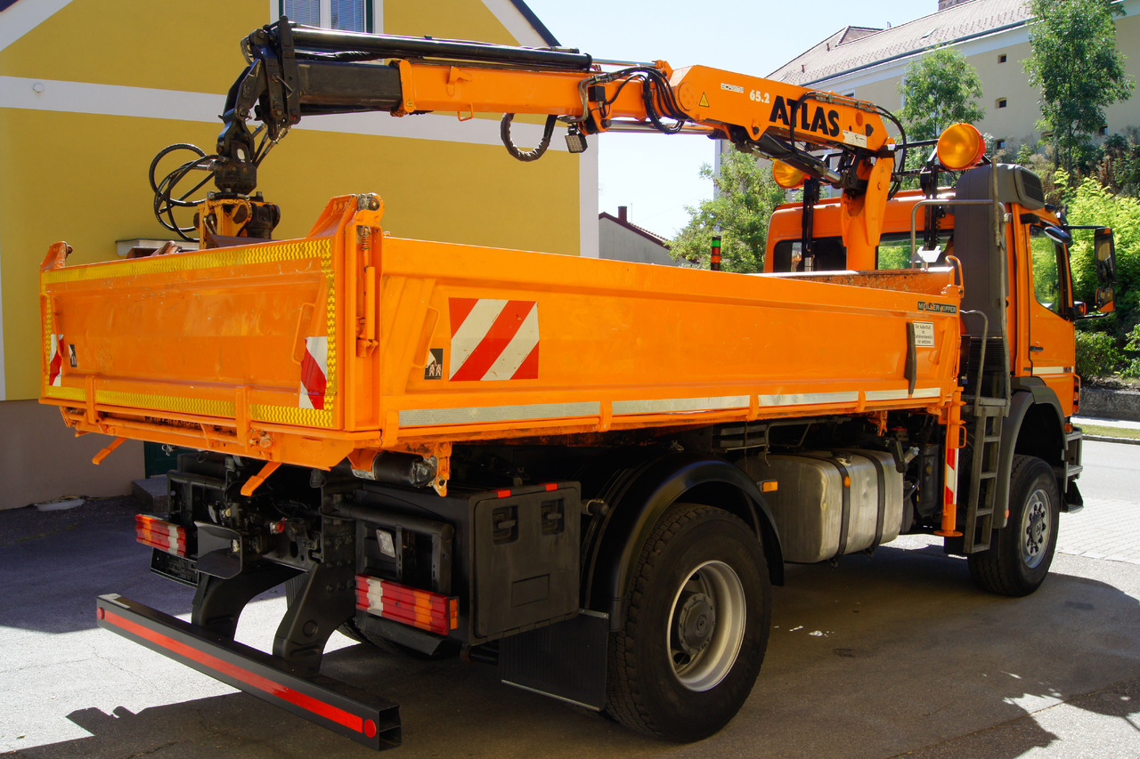 MERCEDES-BENZ AXOR 1829 4x4/EURO 5/ATLAS 65.2/MEILLER/Winterdienst - شاحنة قلاب, شاحنة كرين: صورة 5 MERCEDES-BENZ AXOR 1829 4x4/EURO 5/ATLAS 65.2/MEILLER/Winterdienst - شاحنة قلاب, شاحنة كرين: صورة 5