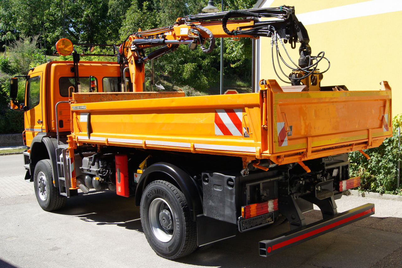 MERCEDES-BENZ AXOR 1829 4x4/EURO 5/ATLAS 65.2/MEILLER/Winterdienst - شاحنة كرين: صورة 4 MERCEDES-BENZ AXOR 1829 4x4/EURO 5/ATLAS 65.2/MEILLER/Winterdienst - شاحنة كرين: صورة 4