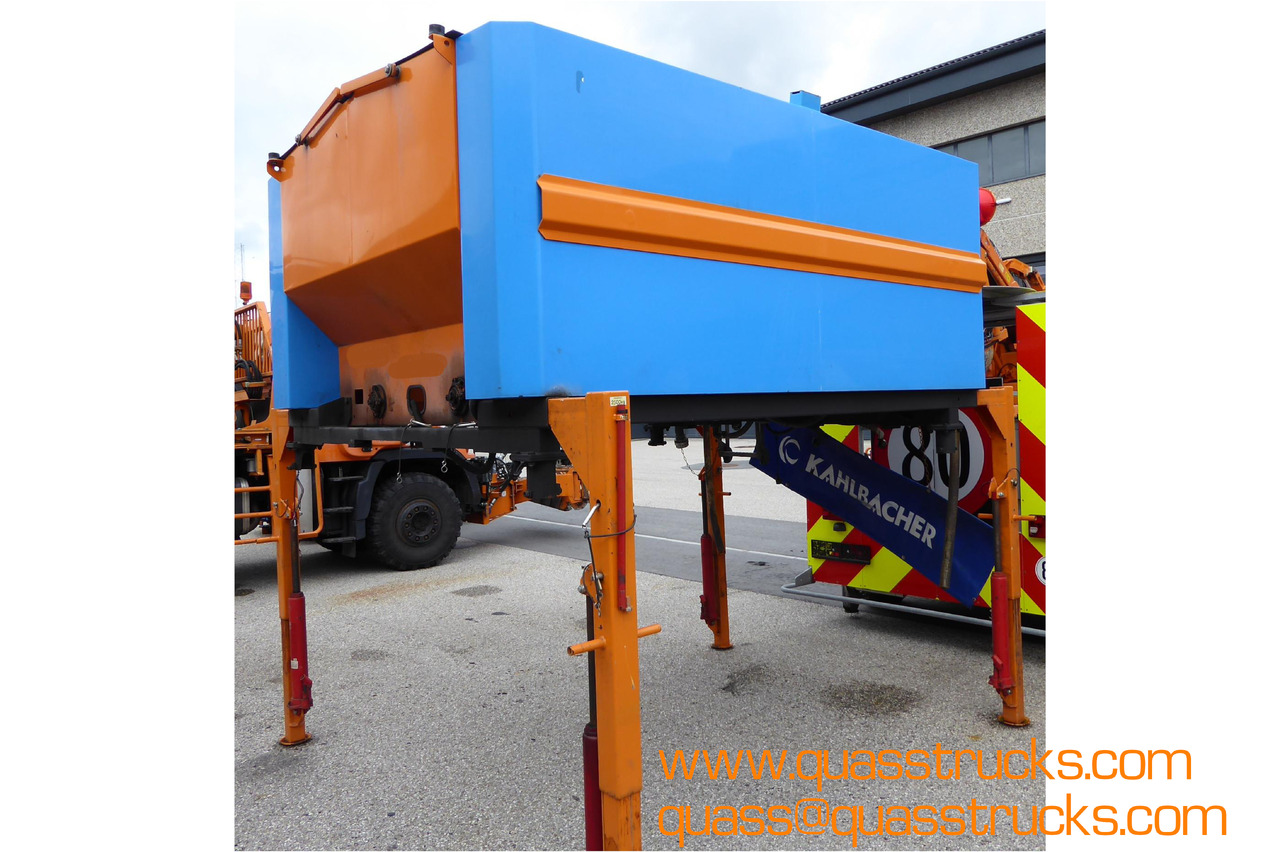 SPRINGER AS 280/Unimog U400 U500/4m³ Feuchtsalzstreuer/Salzstreuer/Streuer - مفرشة الرمل/ الملح: صورة 2 SPRINGER AS 280/Unimog U400 U500/4m³ Feuchtsalzstreuer/Salzstreuer/Streuer - مفرشة الرمل/ الملح: صورة 2