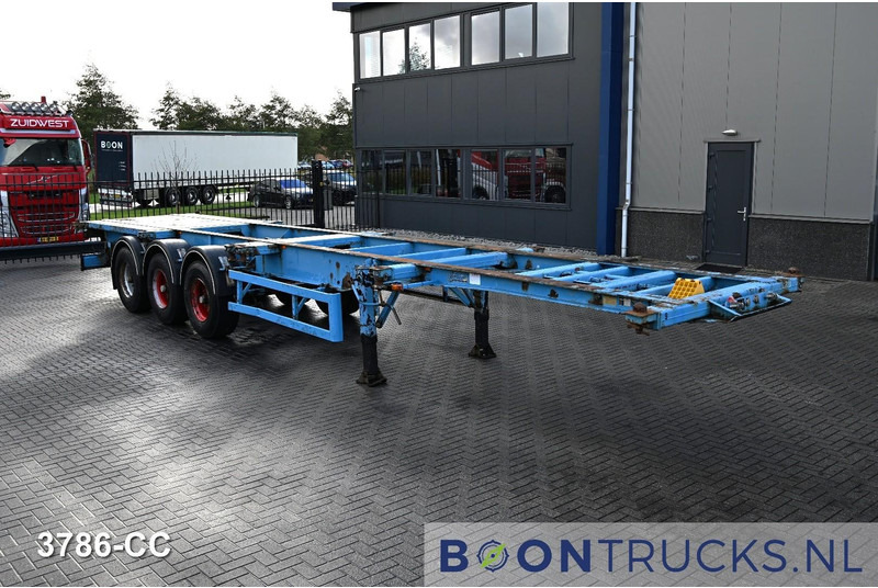 Blumhardt Cont.-Sal 40.24 E FIXED CHASSIS | 2x20-30-40ft * STEEL SUSPENSION * 5450 KG * BPW - نصف مقطورة لنقل الحاويات: صورة 3 Blumhardt Cont.-Sal 40.24 E FIXED CHASSIS | 2x20-30-40ft * STEEL SUSPENSION * 5450 KG * BPW - نصف مقطورة لنقل الحاويات: صورة 3