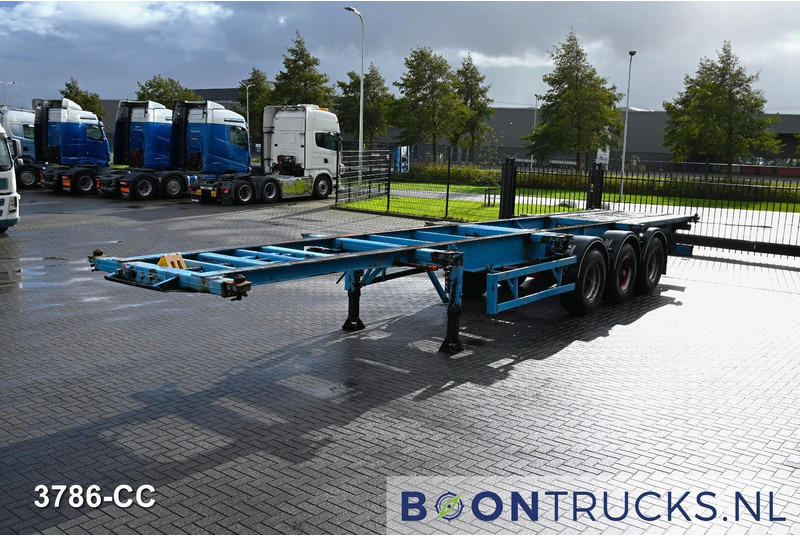Blumhardt Cont.-Sal 40.24 E FIXED CHASSIS | 2x20-30-40ft * STEEL SUSPENSION * 5450 KG * BPW - نصف مقطورة لنقل الحاويات: صورة 4 Blumhardt Cont.-Sal 40.24 E FIXED CHASSIS | 2x20-30-40ft * STEEL SUSPENSION * 5450 KG * BPW - نصف مقطورة لنقل الحاويات: صورة 4