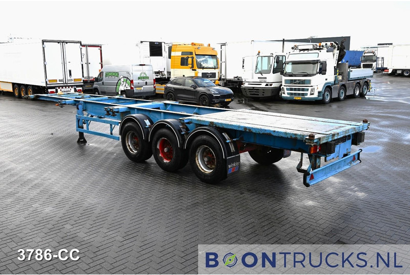 Blumhardt Cont.-Sal 40.24 E FIXED CHASSIS | 2x20-30-40ft * STEEL SUSPENSION * 5450 KG * BPW - نصف مقطورة لنقل الحاويات: صورة 2 Blumhardt Cont.-Sal 40.24 E FIXED CHASSIS | 2x20-30-40ft * STEEL SUSPENSION * 5450 KG * BPW - نصف مقطورة لنقل الحاويات: صورة 2