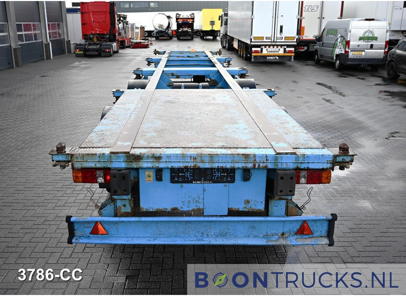 Blumhardt Cont.-Sal 40.24 E FIXED CHASSIS | 2x20-30-40ft * STEEL SUSPENSION * 5450 KG * BPW - نصف مقطورة لنقل الحاويات: صورة 5 Blumhardt Cont.-Sal 40.24 E FIXED CHASSIS | 2x20-30-40ft * STEEL SUSPENSION * 5450 KG * BPW - نصف مقطورة لنقل الحاويات: صورة 5