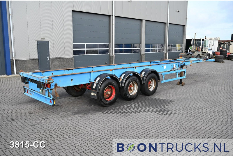 Blumhardt Cont.-Sal 40.24 E FIXED CHASSIS | 40ft * STEEL SUSPENSION * 4700 KG * BPW - نصف مقطورة لنقل الحاويات: صورة 1 Blumhardt Cont.-Sal 40.24 E FIXED CHASSIS | 40ft * STEEL SUSPENSION * 4700 KG * BPW - نصف مقطورة لنقل الحاويات: صورة 1