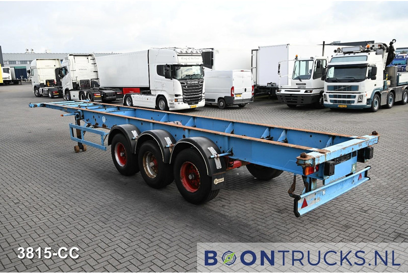 Blumhardt Cont.-Sal 40.24 E FIXED CHASSIS | 40ft * STEEL SUSPENSION * 4700 KG * BPW - نصف مقطورة لنقل الحاويات: صورة 2 Blumhardt Cont.-Sal 40.24 E FIXED CHASSIS | 40ft * STEEL SUSPENSION * 4700 KG * BPW - نصف مقطورة لنقل الحاويات: صورة 2
